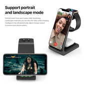 Intoval Charging station for Fitbit (V3,Black)