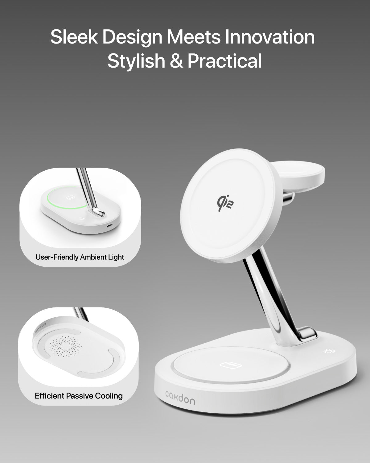 Intoval Charging station for Apple (Y302,White)